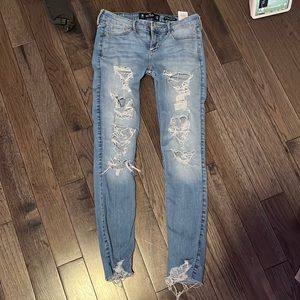 Low rise skinny jeans from hollister